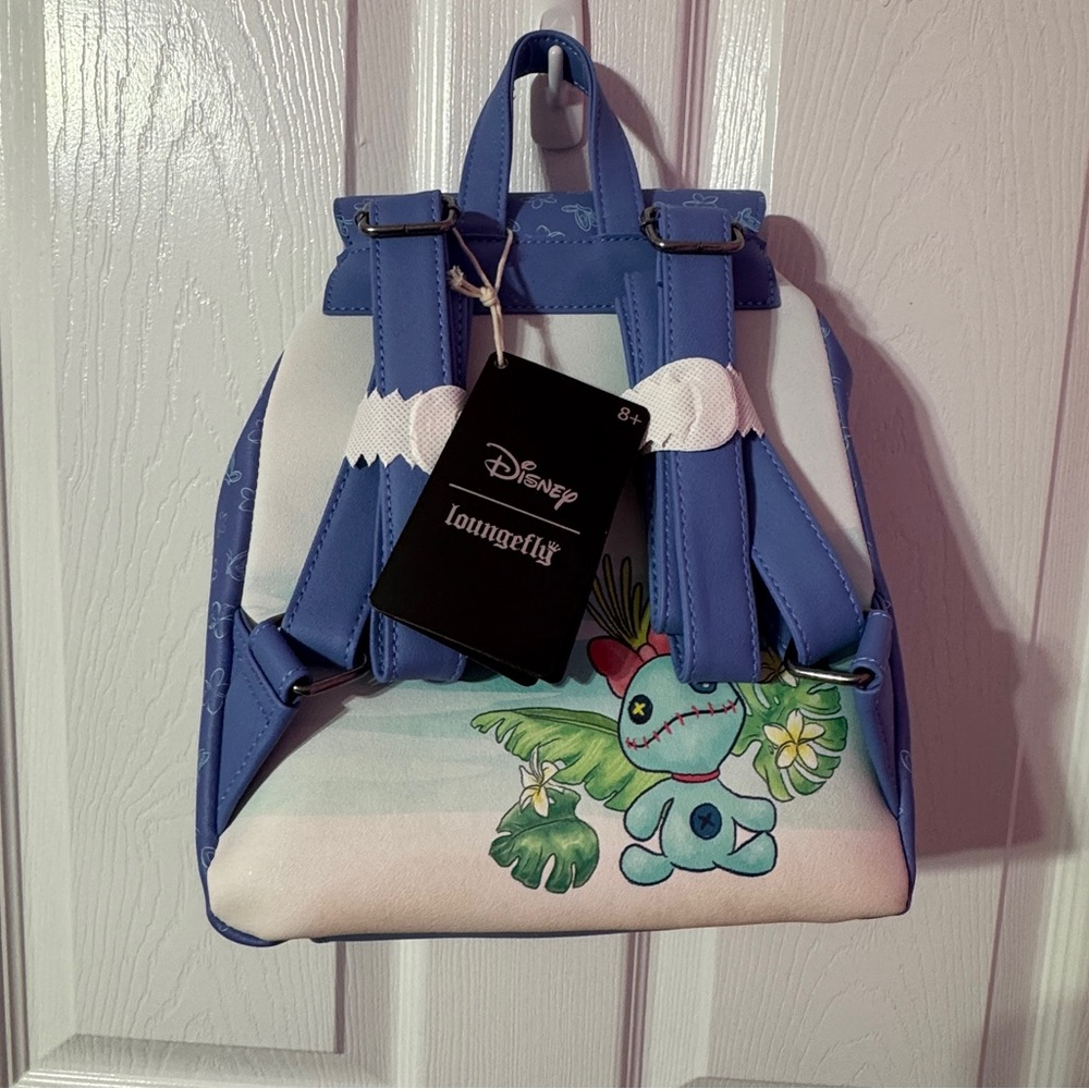 Disney Stitch Drawstring and Snap Backpack - Picture 2 of 8